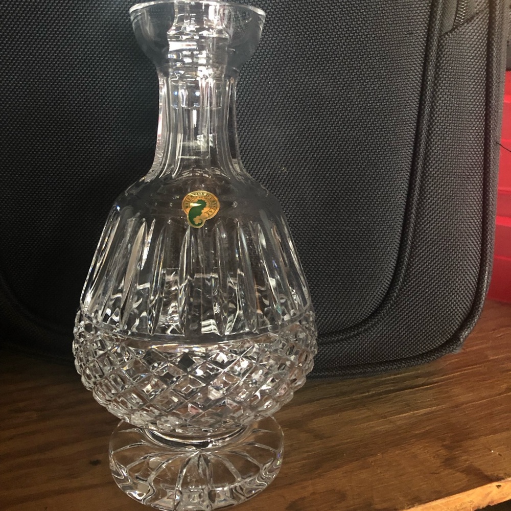 WATERFORD CRYSTAL DECANTER&STOPPER